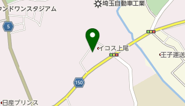 イコス上尾 トイレの地図画像