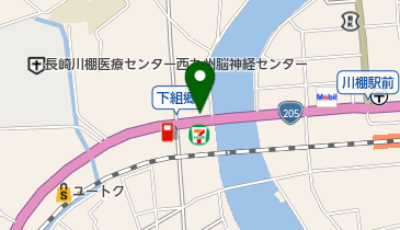尾崎歯科医院 トイレの地図画像
