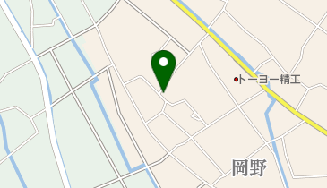 岡野ふれあい公園 トイレの地図画像