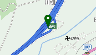 谷村PA 下り トイレの地図画像