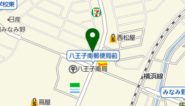 みなみ野クリニックセンター トイレの地図画像