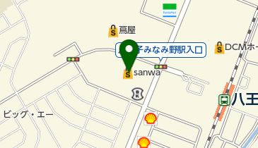 mio みなみ野 トイレの地図画像