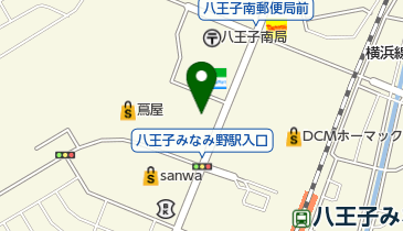 モスバーガー八王子みなみ野店 トイレの地図画像
