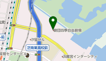 劇団四季 自由劇場 トイレ 港区 トイレ 105 0022 の地図 アクセス 地点情報 Navitime