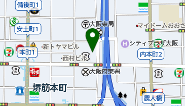 大阪産業創造館 2階 トイレの地図画像