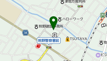 熊野保健福祉事務所 トイレの地図画像