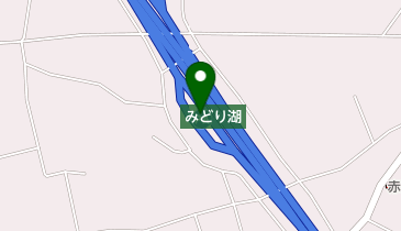 みどり湖PA 下り トイレの地図画像