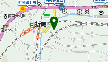 八幡西生涯学習センター折尾分館 オリオンプラザ3階 トイレの地図画像