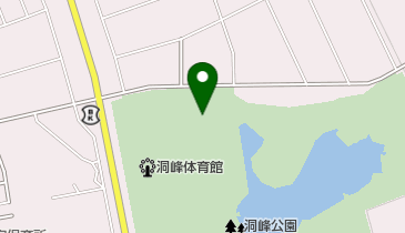 洞峰公園 公衆トイレの地図画像