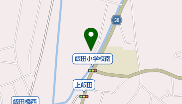 上飯田公民館 トイレの地図画像