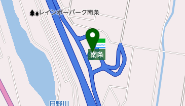 南条SA 上り トイレの地図画像