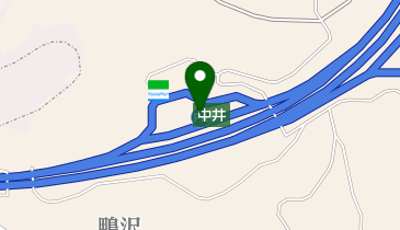 中井PA 上り トイレの地図画像