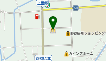 しずてつストア 掛川店 トイレの地図画像