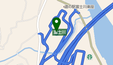 富士川SA 上り トイレの地図画像