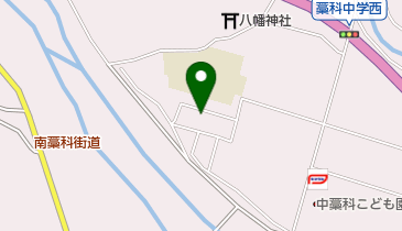 静岡市藁科都市山村交流センター わらびこ 屋外公衆トイレの地図画像