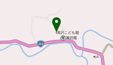 清沢生涯学習交流館 トイレの地図画像