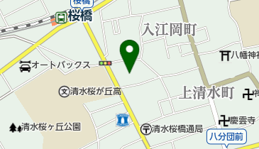 清水中央図書館1F トイレの地図画像