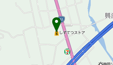 しずてつストア 興津店 トイレの地図画像