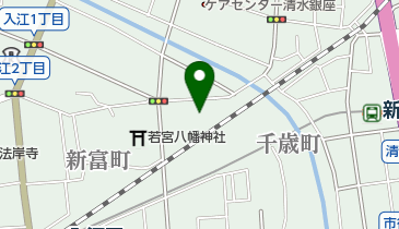 しずてつストア 入江店 トイレの地図画像