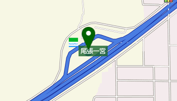 尾張一宮PA 上り トイレの地図画像