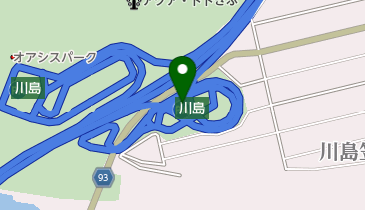 川島PA 上り トイレの地図画像