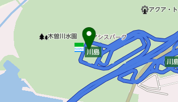 川島PA 下り トイレの地図画像