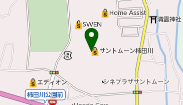 サントムーン柿田川 1階セントラルコート トイレの地図画像