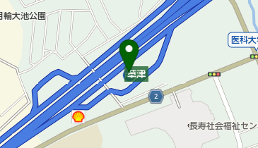 草津PA 下り トイレの地図画像