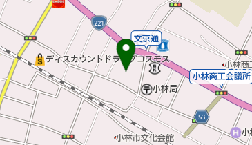 共同作業所あゆみの会 トイレの地図画像