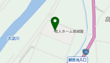 特別養護老人ホーム高城園 トイレの地図画像