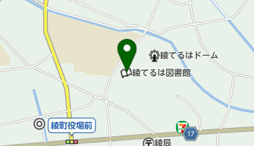 綾てるは図書館 トイレの地図画像