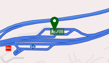紀ノ川SA 上り トイレの地図画像