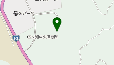 五ヶ瀬町総合公園 五ヶ瀬ドーム 体育館 トイレの地図画像