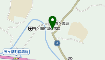 五ヶ瀬町総合公園 陸上競技場 トイレの地図画像