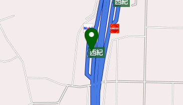 西紀SA 下り トイレの地図画像