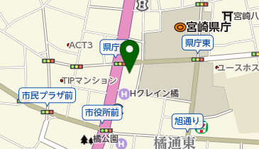 エムズホテルクレール宮崎 トイレの地図画像