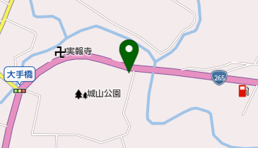 釜揚げうどんひむか トイレの地図画像