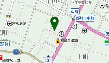 メインホテル 中村 トイレの地図画像