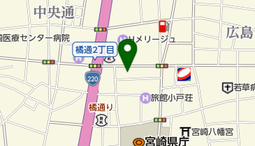 甲斐いつ子乃美容室 トイレの地図画像
