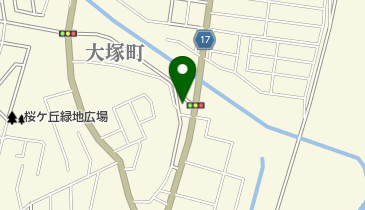 さくら理容 トイレの地図画像