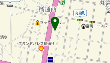 宮崎銀行本店営業部 トイレの地図画像