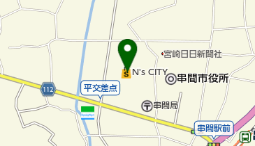 N&rsquo;sCITYニシムタ 串間店 トイレの地図画像