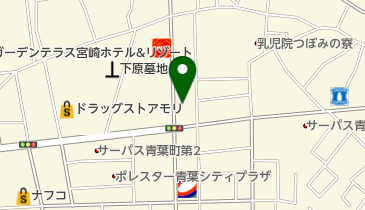 クリナップ 宮崎営業所 トイレの地図画像