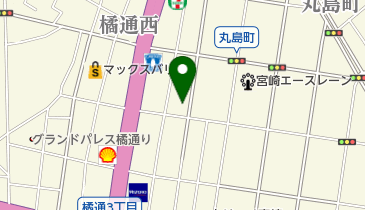 南海部品 宮崎店 トイレの地図画像