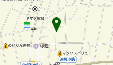 ホームワイド 新高鍋店 トイレの地図画像