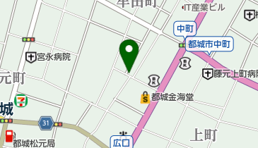 倉内整形外科病院 トイレの地図画像