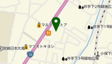 作耳鼻咽喉科医院 トイレの地図画像
