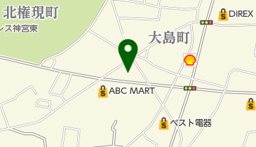 デンタルプランニングクリニック トイレの地図画像