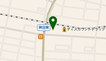 山下歯科 トイレの地図画像