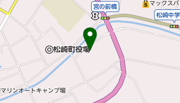 松崎町総合福祉センター トイレの地図画像